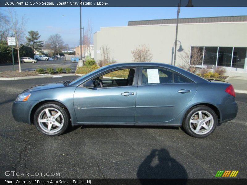 Stealth Gray Metallic / Ebony 2006 Pontiac G6 V6 Sedan