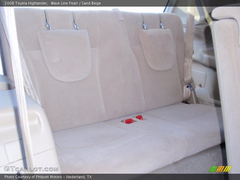 Wave Line Pearl / Sand Beige 2008 Toyota Highlander