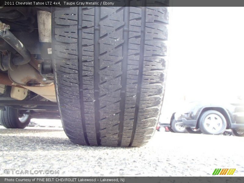 Taupe Gray Metallic / Ebony 2011 Chevrolet Tahoe LTZ 4x4