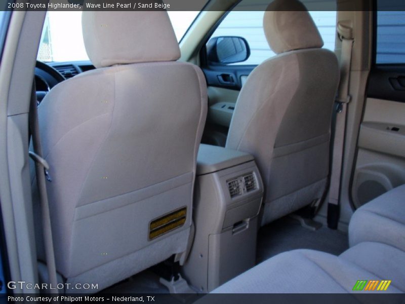 Wave Line Pearl / Sand Beige 2008 Toyota Highlander