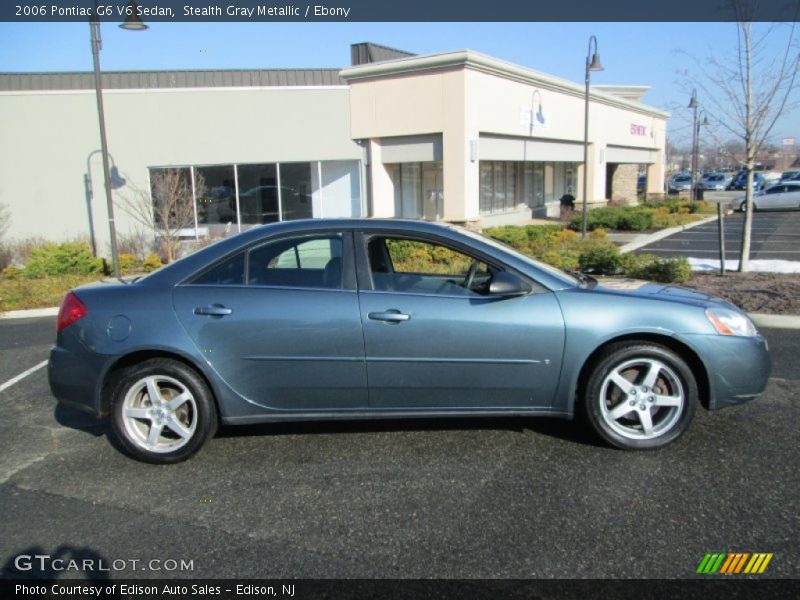 Stealth Gray Metallic / Ebony 2006 Pontiac G6 V6 Sedan