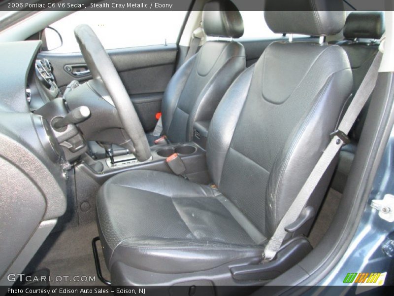 Stealth Gray Metallic / Ebony 2006 Pontiac G6 V6 Sedan
