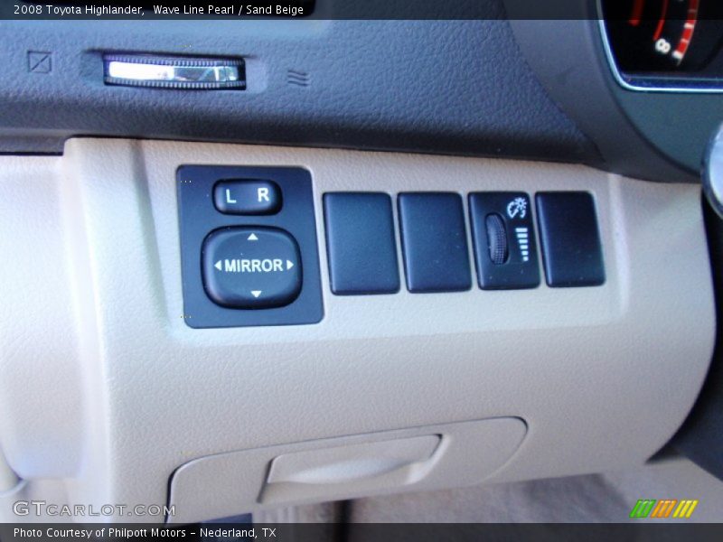 Wave Line Pearl / Sand Beige 2008 Toyota Highlander