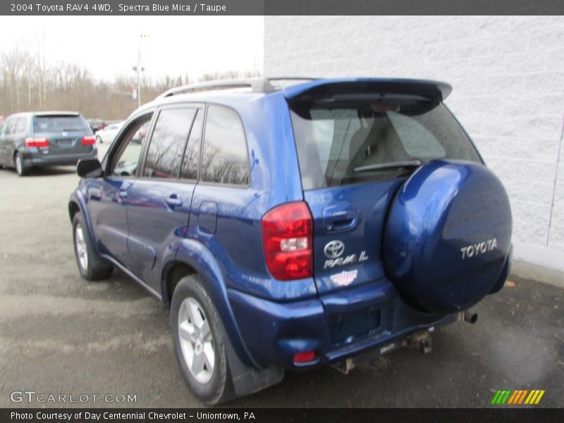 Spectra Blue Mica / Taupe 2004 Toyota RAV4 4WD