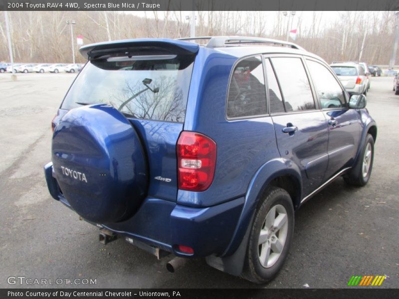 Spectra Blue Mica / Taupe 2004 Toyota RAV4 4WD