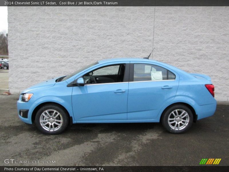  2014 Sonic LT Sedan Cool Blue