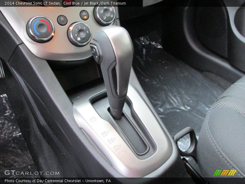 Cool Blue / Jet Black/Dark Titanium 2014 Chevrolet Sonic LT Sedan