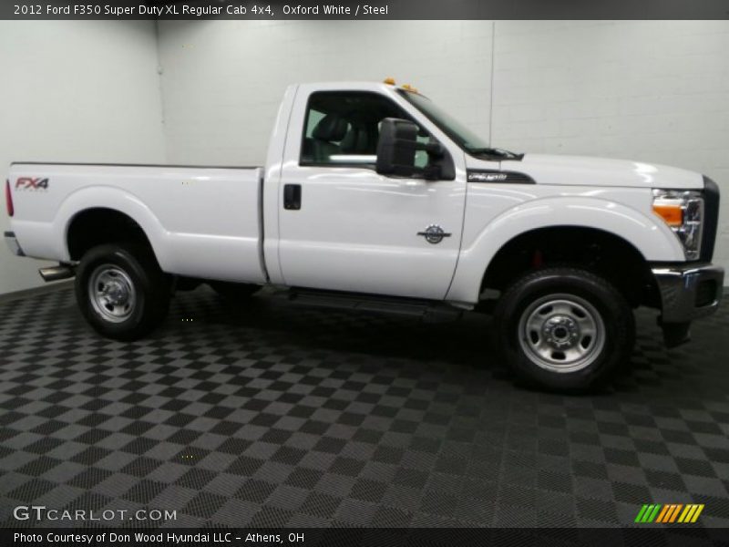 Oxford White / Steel 2012 Ford F350 Super Duty XL Regular Cab 4x4