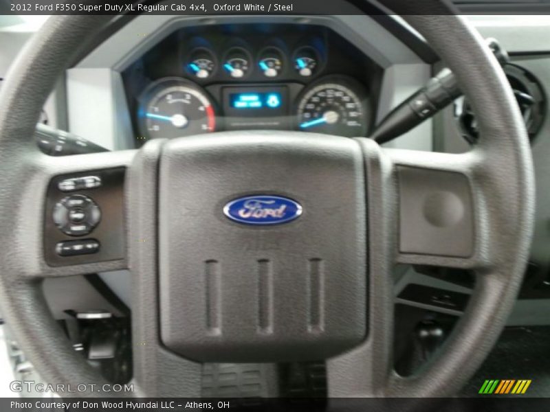 Oxford White / Steel 2012 Ford F350 Super Duty XL Regular Cab 4x4