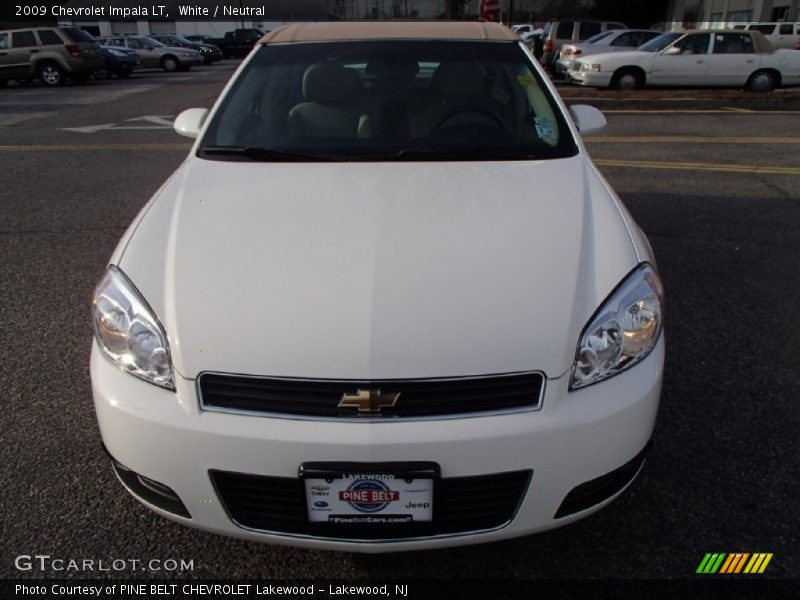 White / Neutral 2009 Chevrolet Impala LT