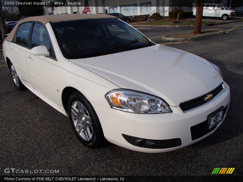 White / Neutral 2009 Chevrolet Impala LT