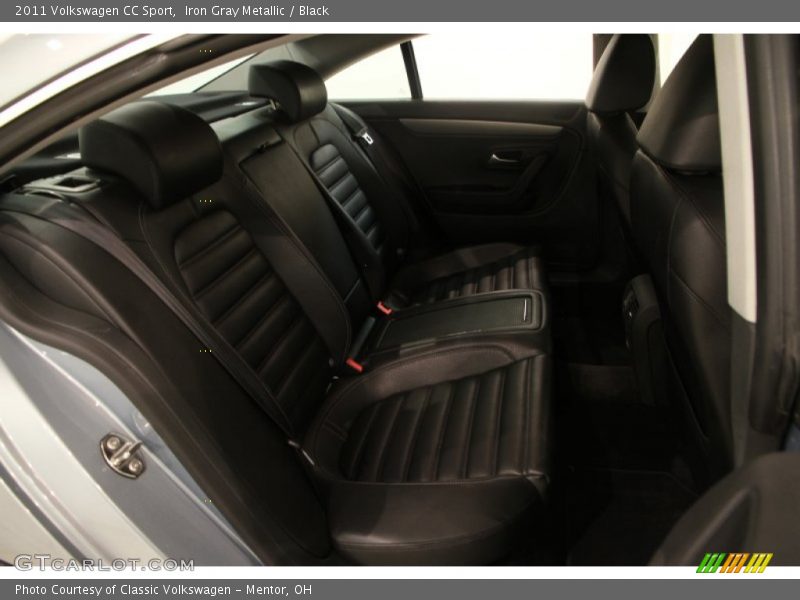 Iron Gray Metallic / Black 2011 Volkswagen CC Sport