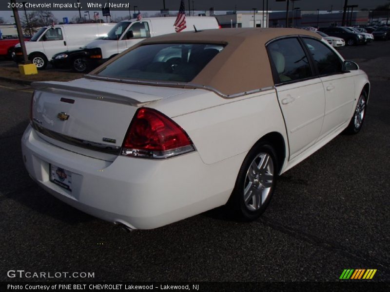 White / Neutral 2009 Chevrolet Impala LT