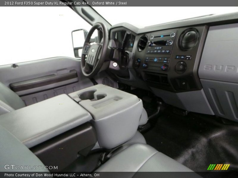 Oxford White / Steel 2012 Ford F350 Super Duty XL Regular Cab 4x4