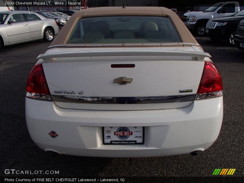 White / Neutral 2009 Chevrolet Impala LT