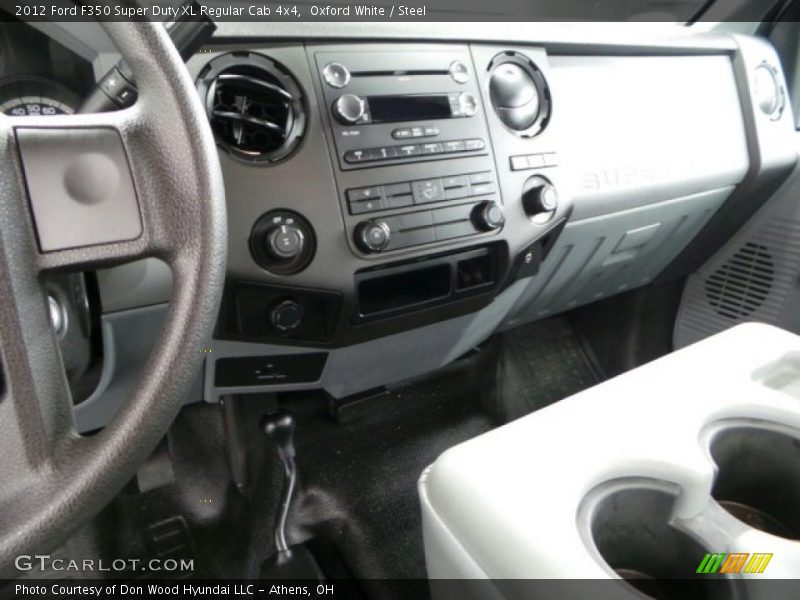 Oxford White / Steel 2012 Ford F350 Super Duty XL Regular Cab 4x4