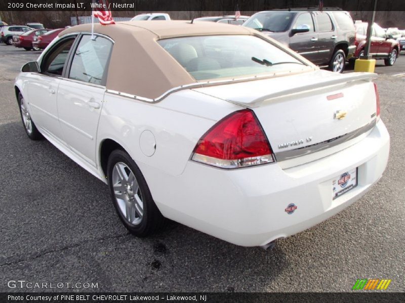 White / Neutral 2009 Chevrolet Impala LT