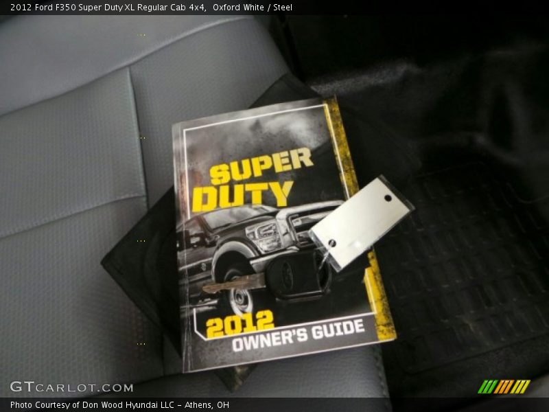 Oxford White / Steel 2012 Ford F350 Super Duty XL Regular Cab 4x4