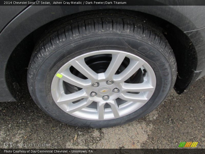 Ashen Gray Metallic / Dark Pewter/Dark Titanium 2014 Chevrolet Sonic LT Sedan