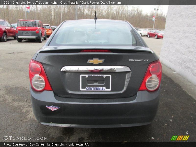 Ashen Gray Metallic / Dark Pewter/Dark Titanium 2014 Chevrolet Sonic LT Sedan