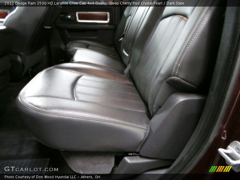 Deep Cherry Red Crystal Pearl / Dark Slate 2012 Dodge Ram 3500 HD Laramie Crew Cab 4x4 Dually