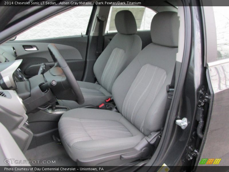 Ashen Gray Metallic / Dark Pewter/Dark Titanium 2014 Chevrolet Sonic LT Sedan