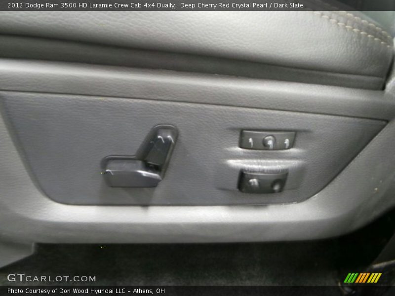 Deep Cherry Red Crystal Pearl / Dark Slate 2012 Dodge Ram 3500 HD Laramie Crew Cab 4x4 Dually
