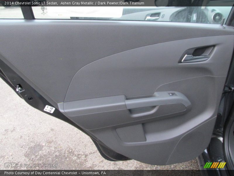 Ashen Gray Metallic / Dark Pewter/Dark Titanium 2014 Chevrolet Sonic LT Sedan