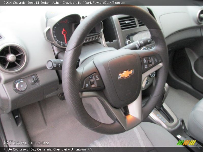 Ashen Gray Metallic / Dark Pewter/Dark Titanium 2014 Chevrolet Sonic LT Sedan