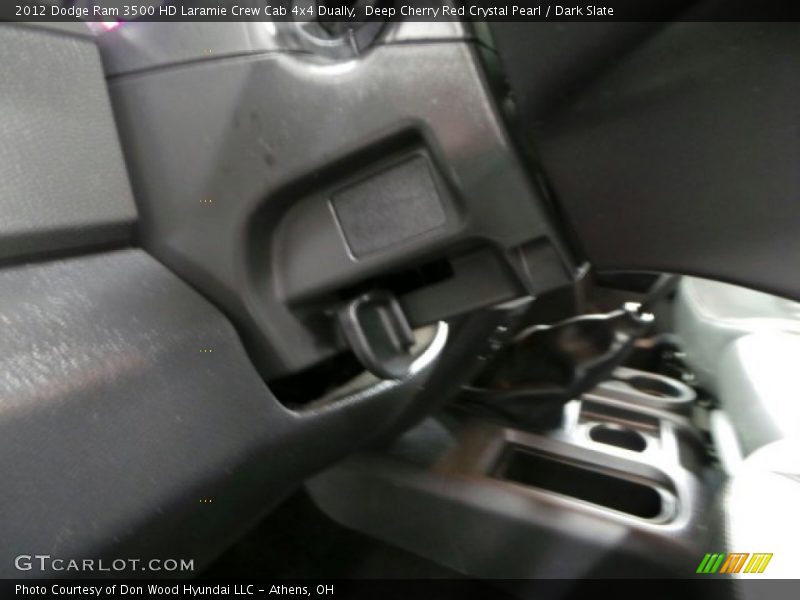 Deep Cherry Red Crystal Pearl / Dark Slate 2012 Dodge Ram 3500 HD Laramie Crew Cab 4x4 Dually