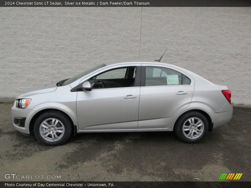  2014 Sonic LT Sedan Silver Ice Metallic