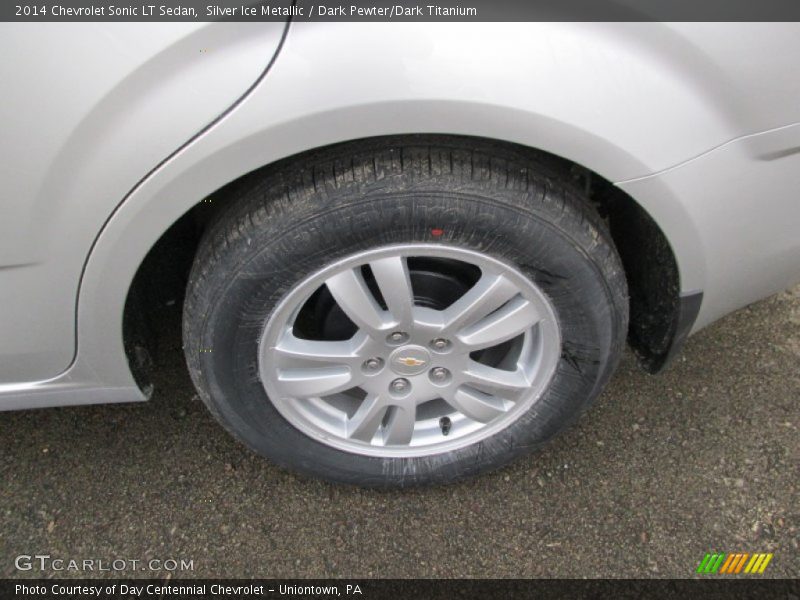 Silver Ice Metallic / Dark Pewter/Dark Titanium 2014 Chevrolet Sonic LT Sedan