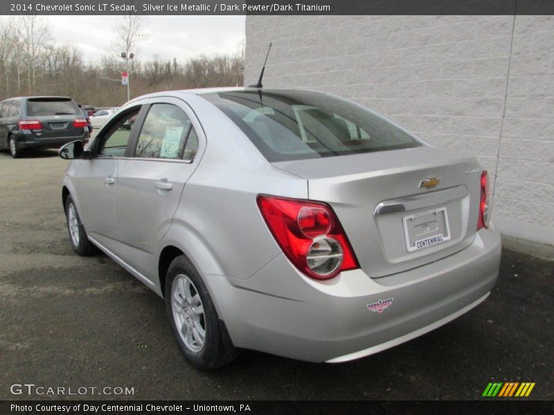 Silver Ice Metallic / Dark Pewter/Dark Titanium 2014 Chevrolet Sonic LT Sedan
