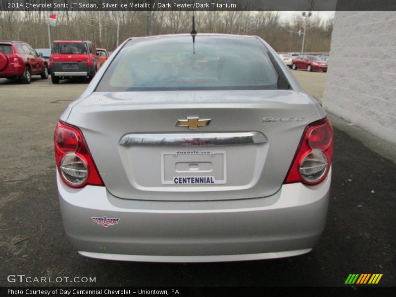 Silver Ice Metallic / Dark Pewter/Dark Titanium 2014 Chevrolet Sonic LT Sedan