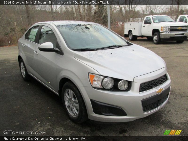 Silver Ice Metallic / Dark Pewter/Dark Titanium 2014 Chevrolet Sonic LT Sedan