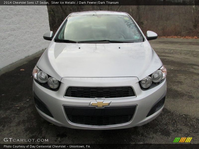 Silver Ice Metallic / Dark Pewter/Dark Titanium 2014 Chevrolet Sonic LT Sedan