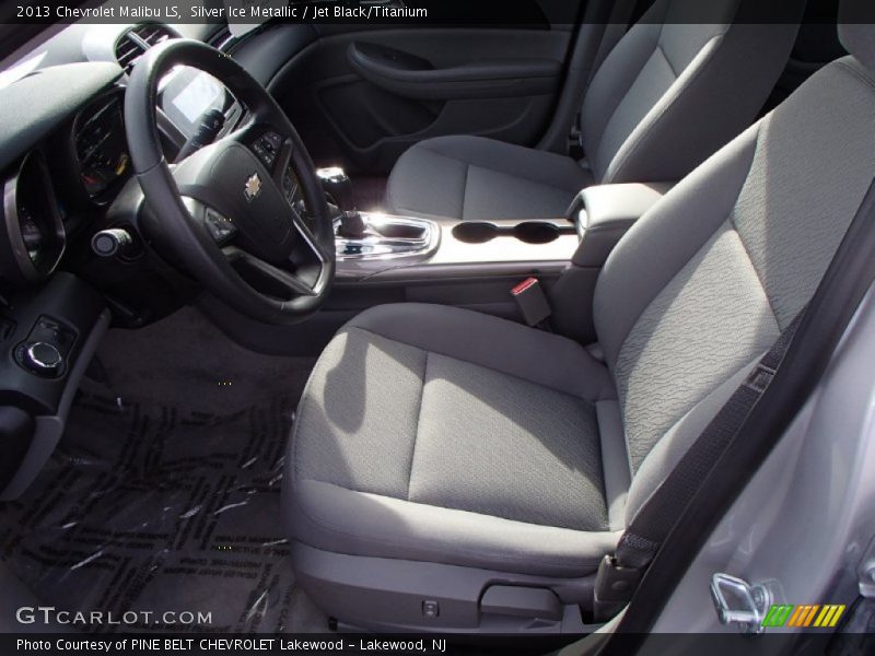 Silver Ice Metallic / Jet Black/Titanium 2013 Chevrolet Malibu LS