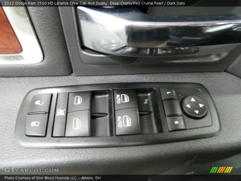 Deep Cherry Red Crystal Pearl / Dark Slate 2012 Dodge Ram 3500 HD Laramie Crew Cab 4x4 Dually