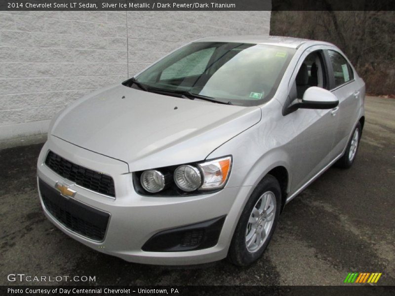 Silver Ice Metallic / Dark Pewter/Dark Titanium 2014 Chevrolet Sonic LT Sedan