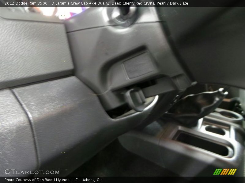Deep Cherry Red Crystal Pearl / Dark Slate 2012 Dodge Ram 3500 HD Laramie Crew Cab 4x4 Dually