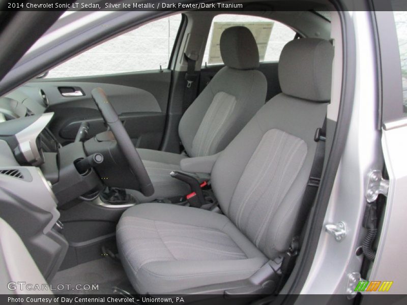 Front Seat of 2014 Sonic LT Sedan