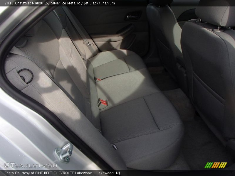 Silver Ice Metallic / Jet Black/Titanium 2013 Chevrolet Malibu LS