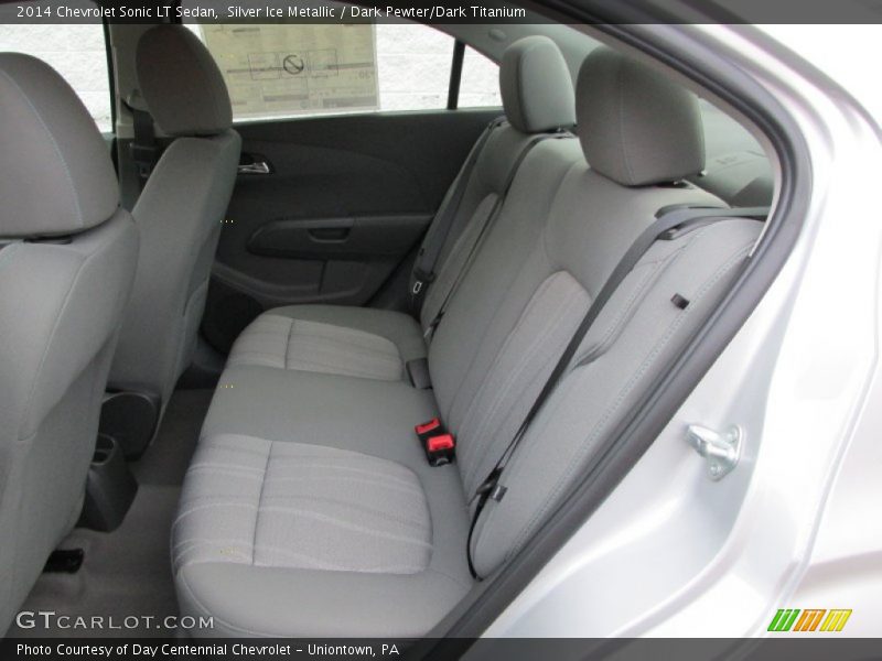 Rear Seat of 2014 Sonic LT Sedan