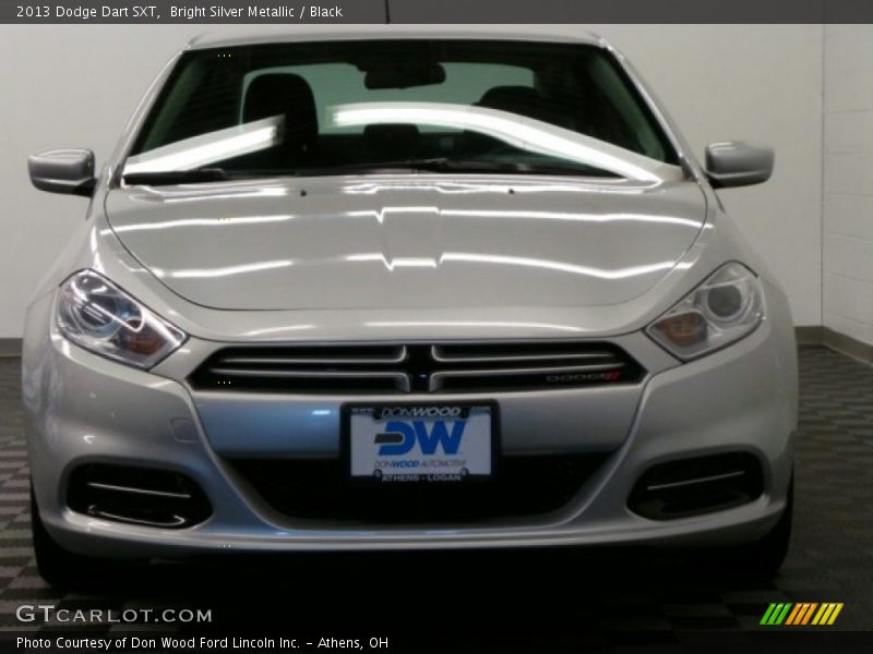 Bright Silver Metallic / Black 2013 Dodge Dart SXT