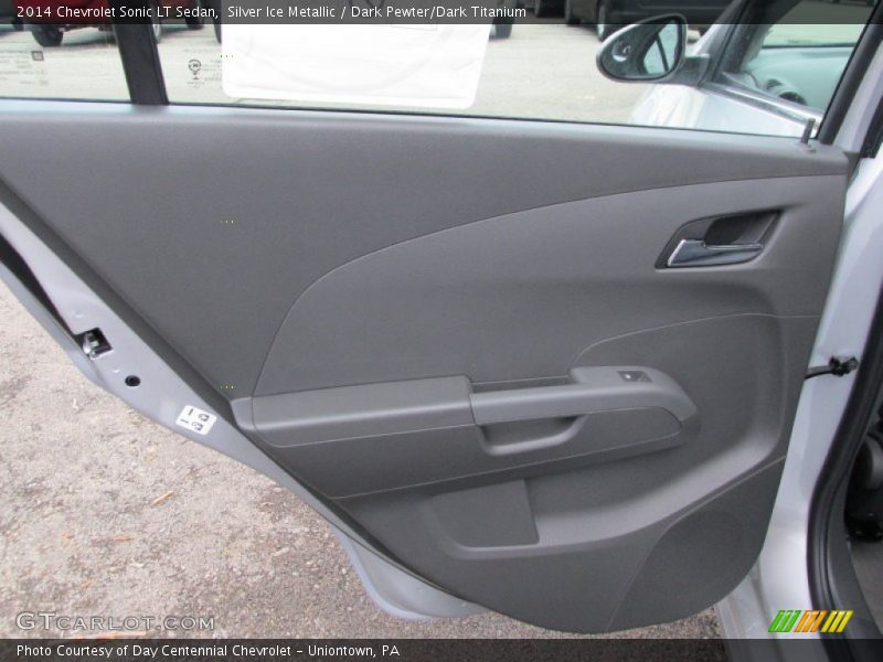Silver Ice Metallic / Dark Pewter/Dark Titanium 2014 Chevrolet Sonic LT Sedan
