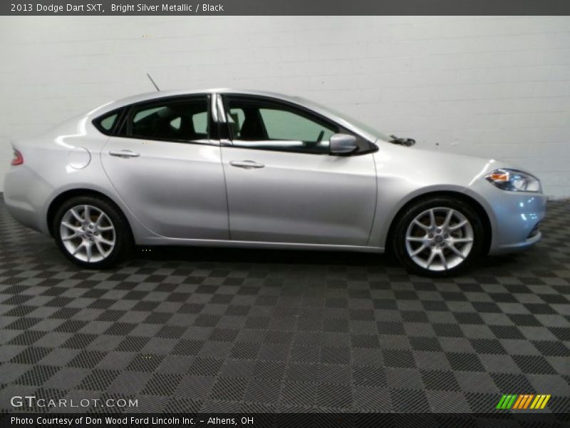 Bright Silver Metallic / Black 2013 Dodge Dart SXT