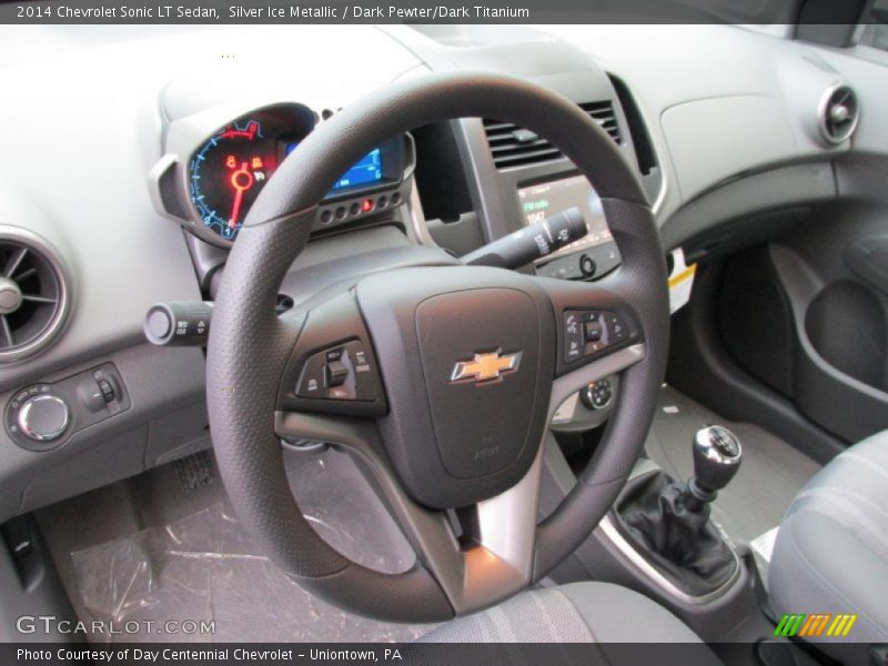 Silver Ice Metallic / Dark Pewter/Dark Titanium 2014 Chevrolet Sonic LT Sedan