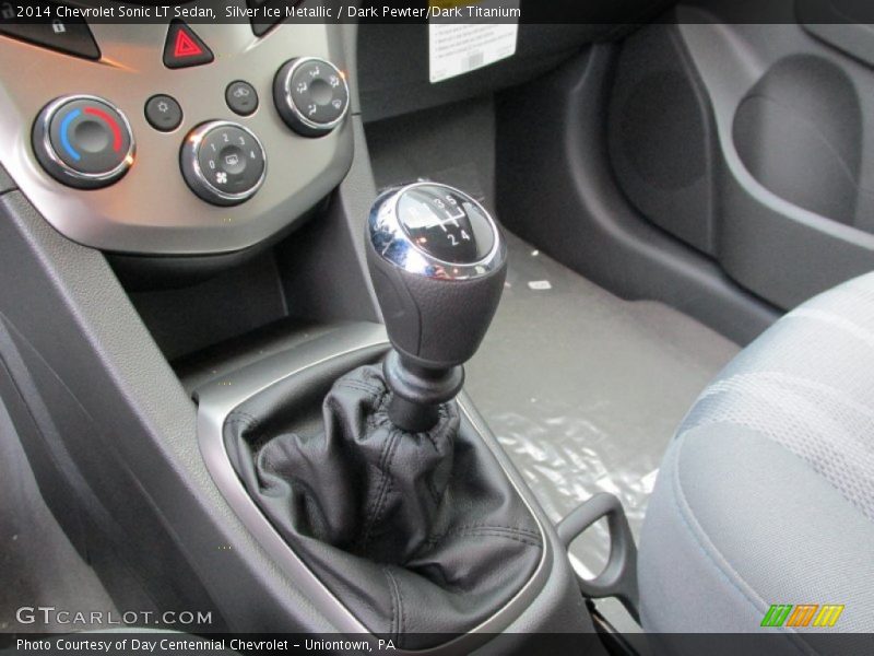  2014 Sonic LT Sedan 5 Speed Manual Shifter