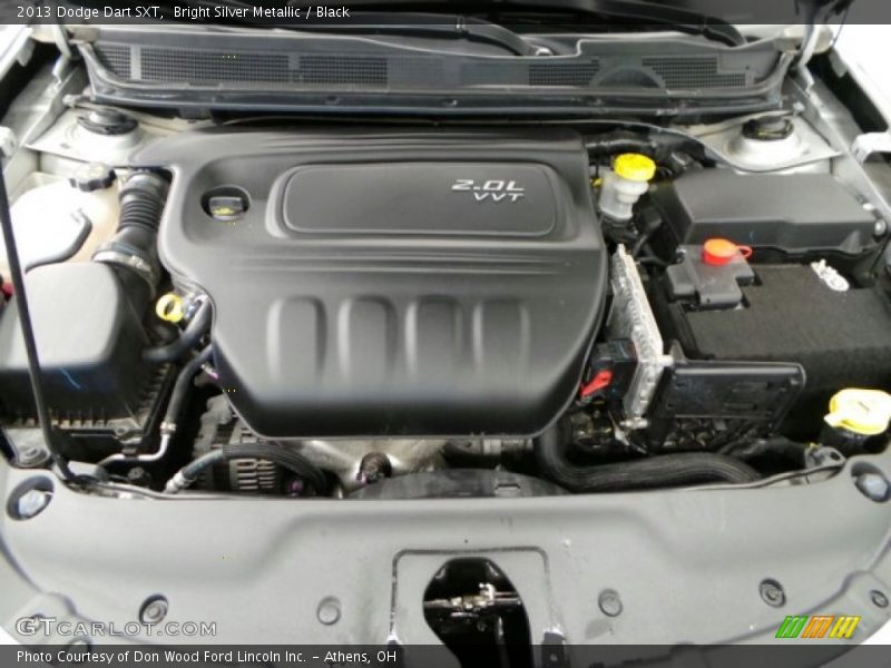 Bright Silver Metallic / Black 2013 Dodge Dart SXT