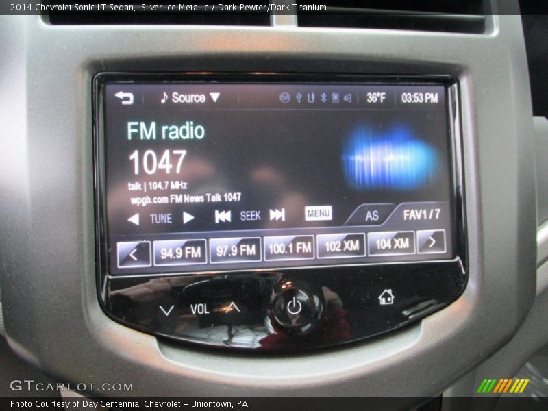 Silver Ice Metallic / Dark Pewter/Dark Titanium 2014 Chevrolet Sonic LT Sedan
